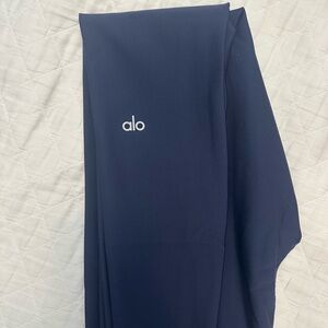 ALO Yoga Navy High-Waist Leggings